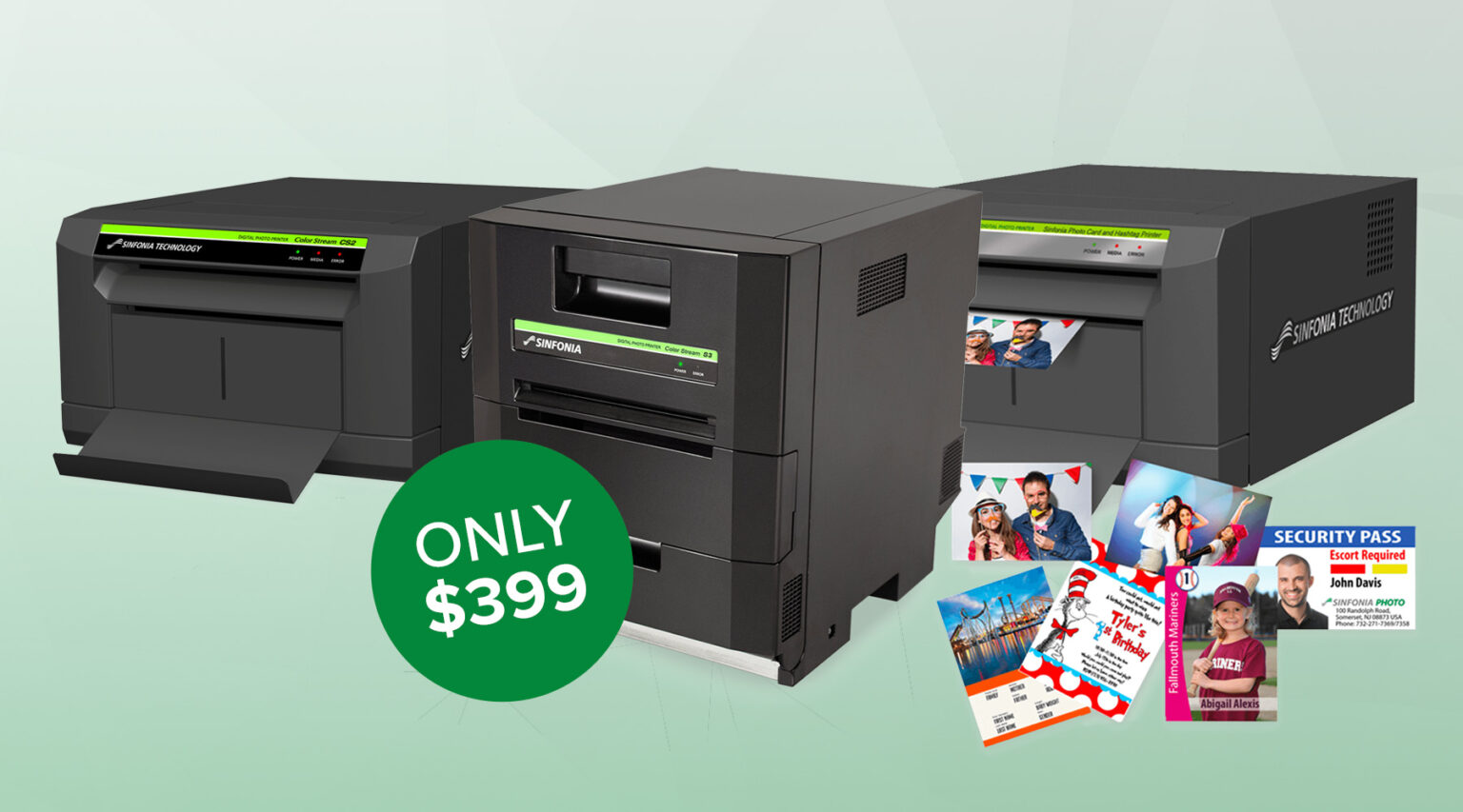 Get Our Lowest Price Ever on Photo Printers Sinfonia